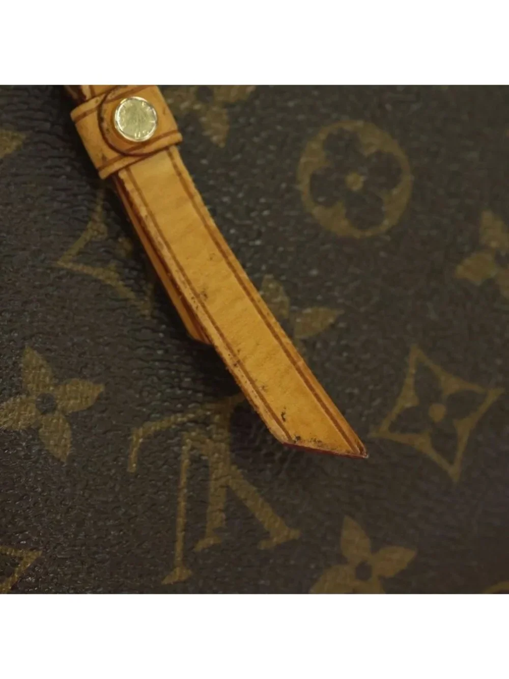Louis Vuitton Monogram Pochette Metis MM Leather 2-Way Shoulder Bag Brown